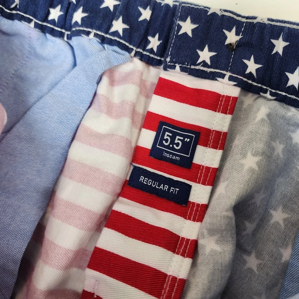 Chubbies 'Mericas Shorts Men's S USA American Flag Patriotic